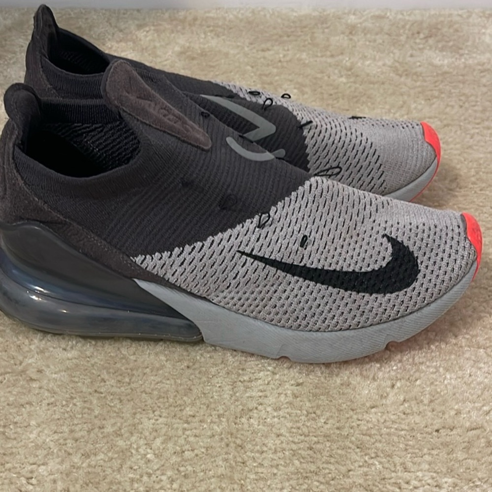 Nike Air Max Gray and Black Men's Shoes